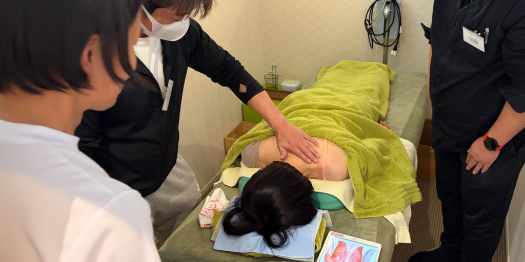 反応点治療研究会の講習会は少人数制